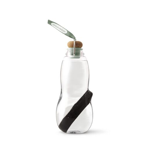 Filtering bottle with activated carbon - Eau Good Olive (x1 CHARCOAL INCLUDED) 800 ml