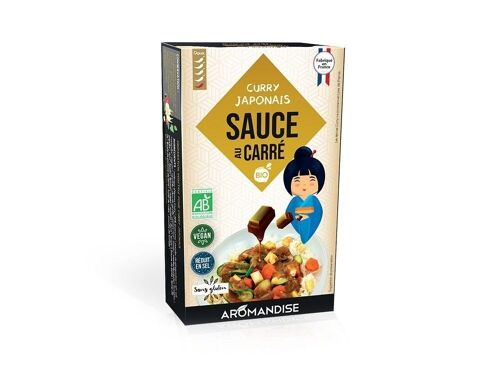 Sauce au carré Curry Japonais