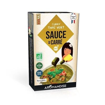 Sauce au carré Curry Vert Thai