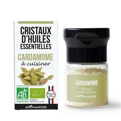 Cardamom essential oil crystals