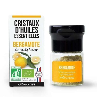 Bergamot essential oil crystals