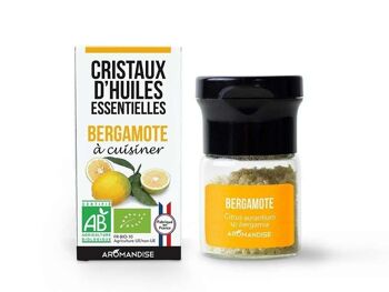 Cristaux d'huiles essentielles bergamote 2