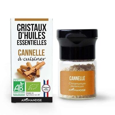 Cinnamon essential oil crystals