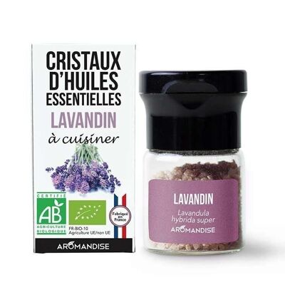 Lavandin essential oil crystals