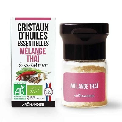 Cristaux d'huiles essentielles mélange thaï