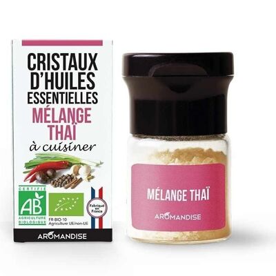 Cristaux d'huiles essentielles mélange thaï