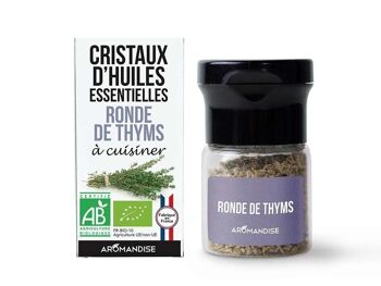 Cristaux d'huiles essentielles ronde des thyms 1