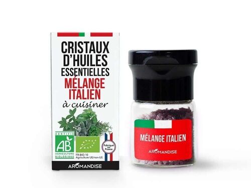 Cristaux d'huiles essentielles mélange italien