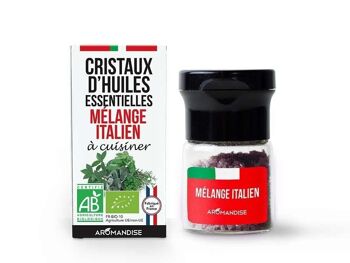 Cristaux d'huiles essentielles mélange italien 1