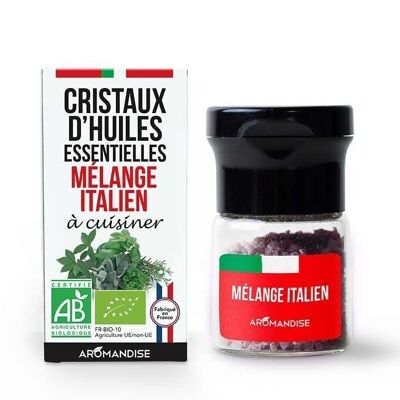 Cristaux d'huiles essentielles mélange italien