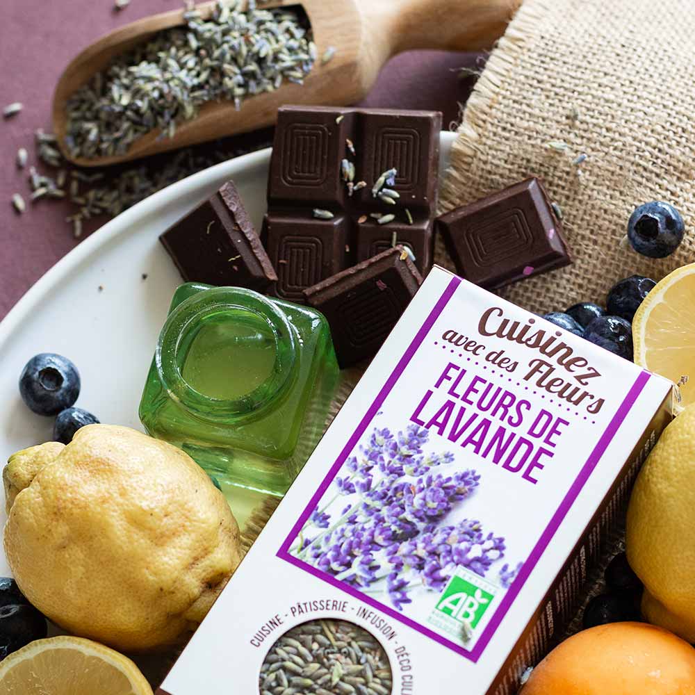 Edible lavender flowers - 40g - Aromandise