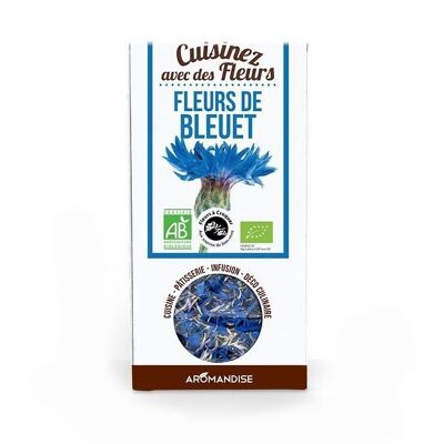 Fleurs à croquer - Fleurs de bleuet