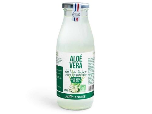 Gel Aloe vera citron vert à boire 0,50L