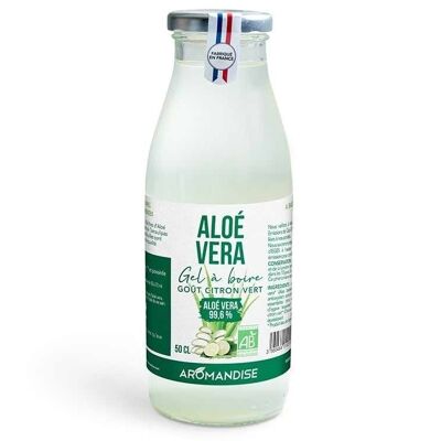 Gel Aloe vera citron vert à boire 0,50L