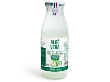 Gel Aloe vera citron vert à boire 0,50L 1