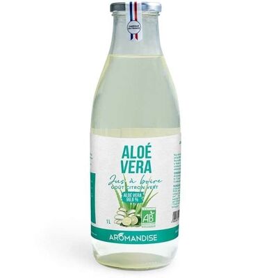 Aloe Vera Limettensaft zum Trinken 1L