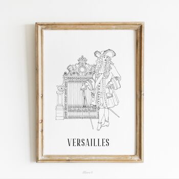 Affiche Versailles - Papier A4 / A3 / 40x60 1