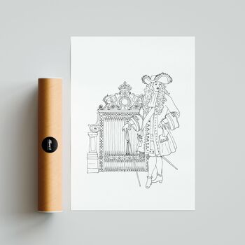 Affiche Versailles - Papier A4 / A3 / 40x60 2