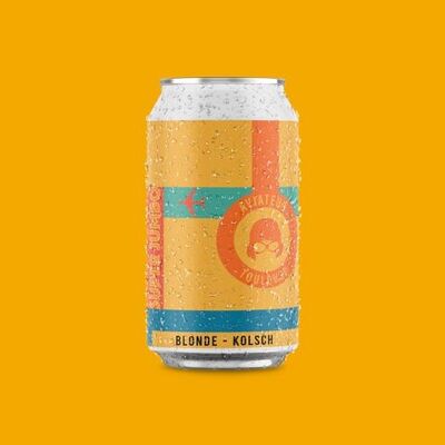 Super Jumbo - Beer in a 33cl can, Blonde type
