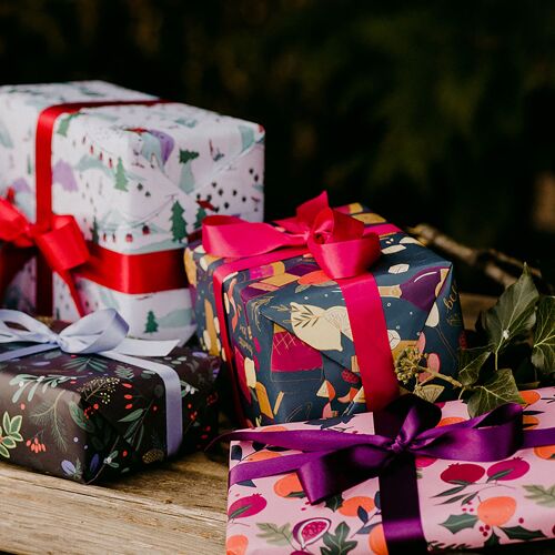 50 sheets of wrapping paper - mix of any designs
