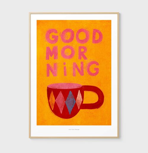 A4 Good morning | Illustration art print