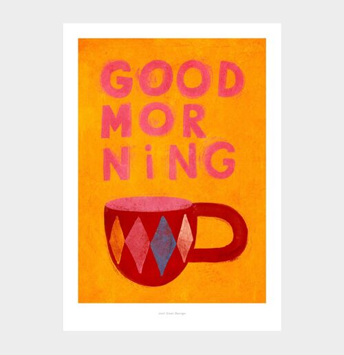 A5 Good morning | Illustration art print
