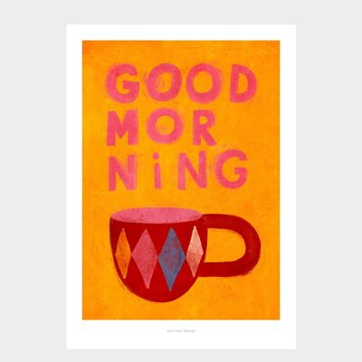 A5 Good morning | Illustration art print