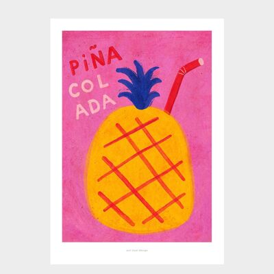 A5 Piña Colada | Illustrationskunstdruck