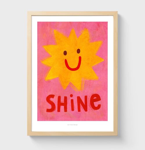A3 Shine | Illustration art print