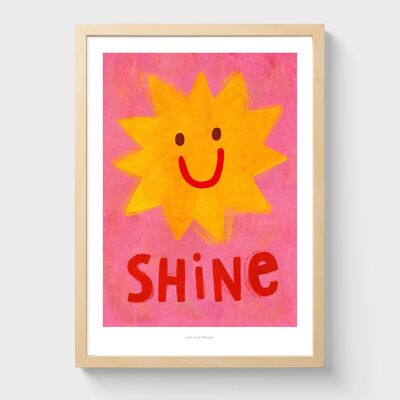 A3 Shine | Illustration art print