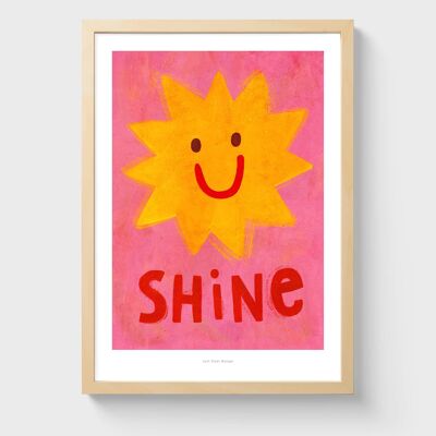 A4 Shine | Illustration art print