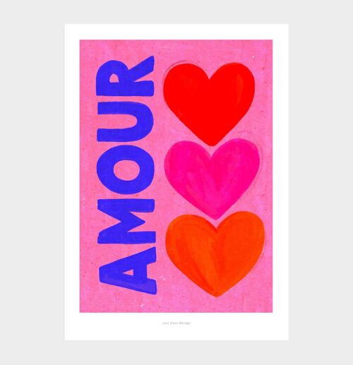 A5 Amour | Illustration art print