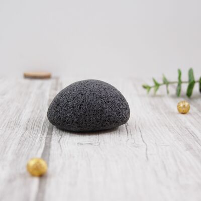 100% natural Konjac Charcoal Sponge