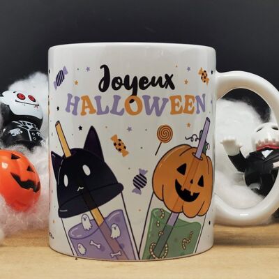Bubble tea mug - Halloween mug
