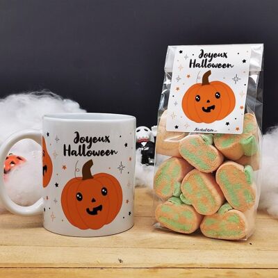 Pumpkin candy mug - Halloween mug