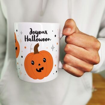 Mug bonbon Citrouilles - Mug Halloween 3