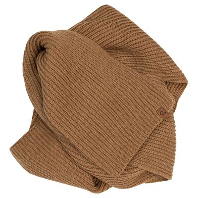Écharpe épaisse en tricot mérinos pour hommes
