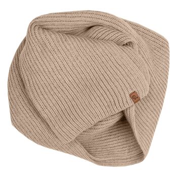 Écharpe épaisse en tricot mérinos pour hommes 4