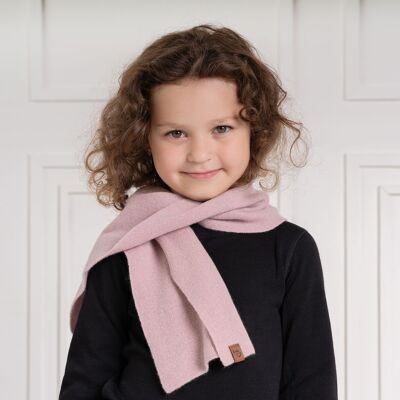 Sciarpa in maglia per bambini Merino e cashmere