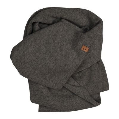 Men's Knit Scarf Merino & Cashmere