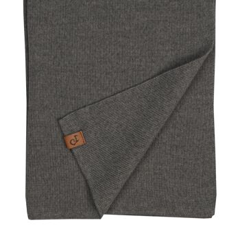 Écharpe tricotée pour hommes en mérinos 4