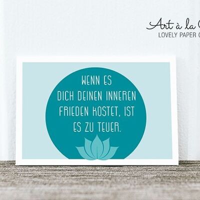 Magnet: Innerer Frieden/ Lotus