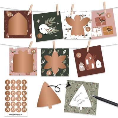 Calendario Scratch Hygge Set 02