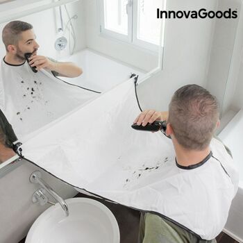 Bavoir Barbe avec Ventouses InnovaGoods 2