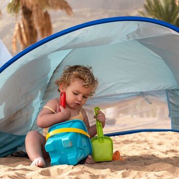 Tente de plage avec piscine pour enfants Tenfun InnovaGoods 2