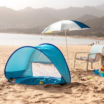 Tente de plage avec piscine pour enfants Tenfun InnovaGoods 4