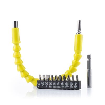 Flexible Magnetic Extension for Drillex InnovaGoods Screwdriver with Accessories