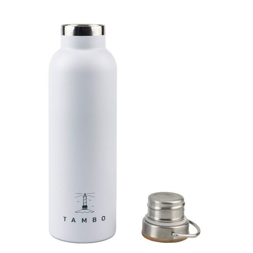 Botella de agua térmica y reutilizable 750 ml