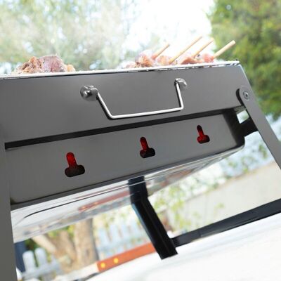 BearBQ InnovaGoods Portable Folding Charcoal Barbecue