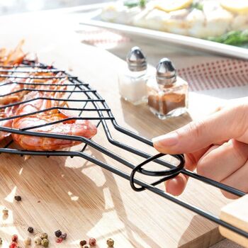 Fisket InnovaGoods Barbecue pour Poisson 4